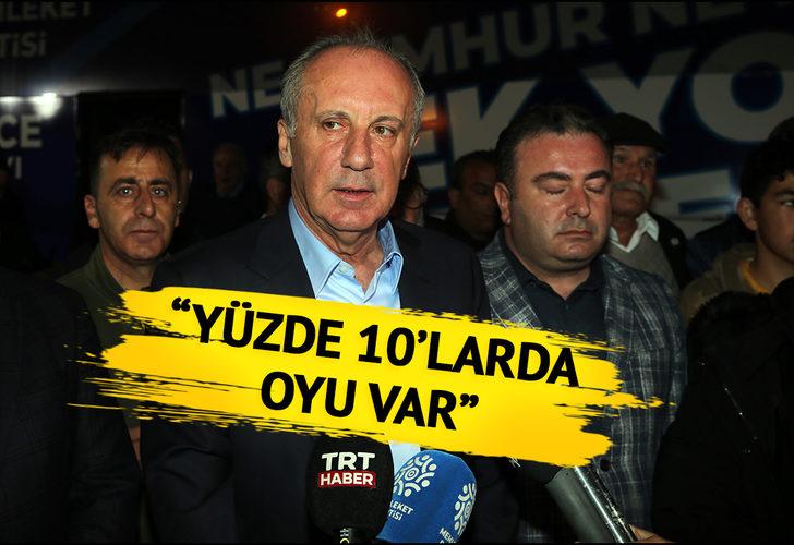 
AK Parti'den Muharrem İnce açıklaması! Oyunun neden arttığını söyleyerek oran verdi
