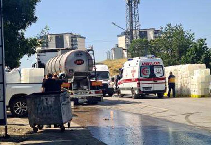 
Ankara'da temizlik maddesi üretilen fabrikada patlama! 1 yaralı
