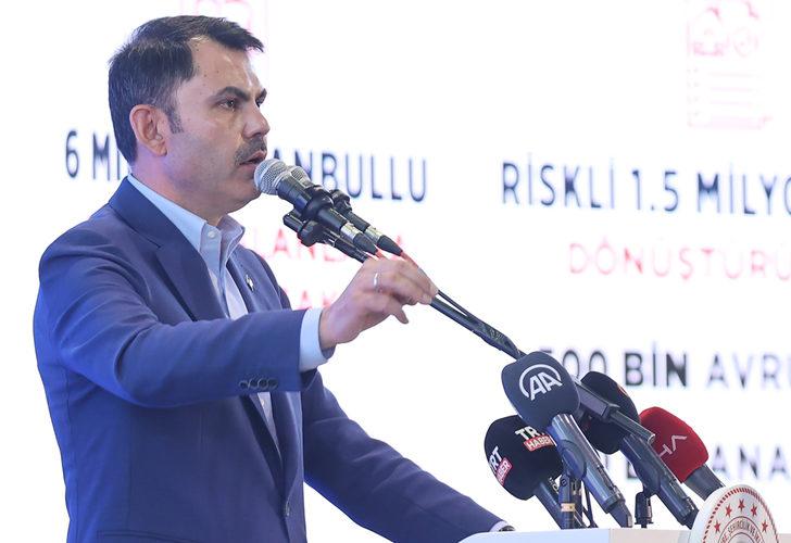 
Bakan Murat Kurum'dan Kağıthane'de tapu ve anahtar teslim töreninde önemli mesajlar
