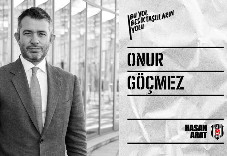 
Beşiktaş başkan adayı Hasan Arat, yönetim listesinde Onur Göçmez'in de yer alacağını açıkladı!
