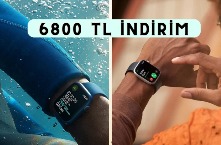 
Bir saatten çok daha fazlasını sunan Apple Watch Series 7 indirime girdi
