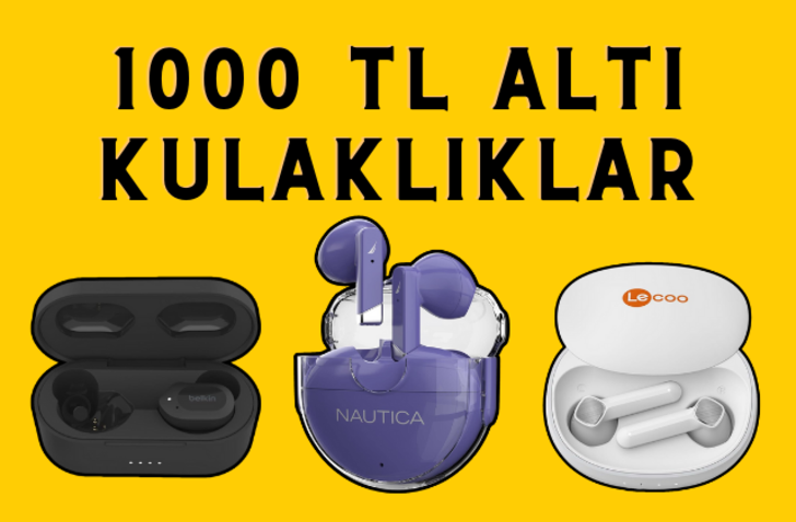 
Fiyat performans ürünü bluetooth kulaklık arayanlar buraya! 1000 TL altı modelleri sizin için seçtik
