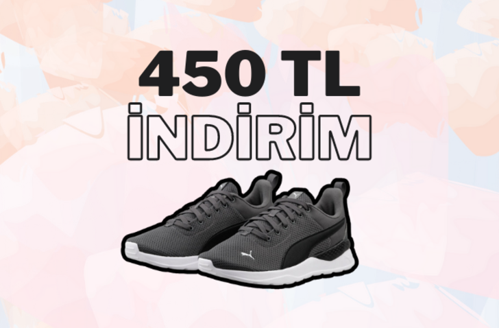 
Fiyatı 1141 TL'ye düştü! Puma Anzarun Lite Spor Ayakkabı indirimde
