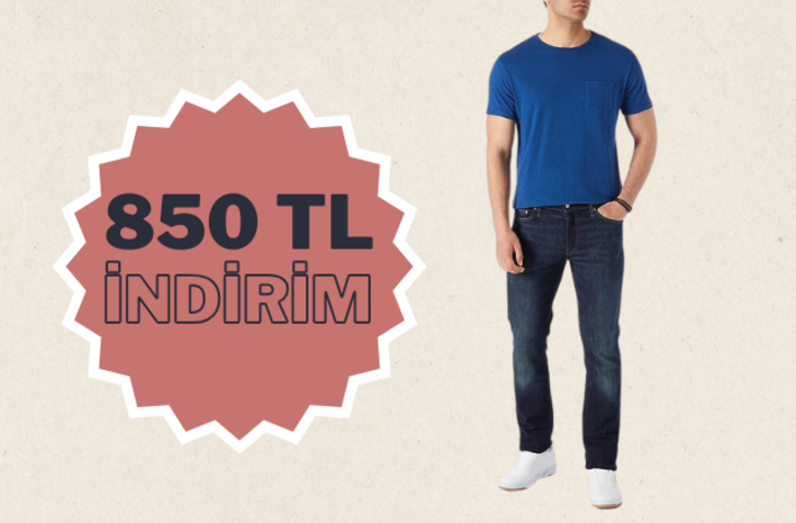 
Fiyatı 805 TL'ye düştü! Gardırobunuzun yıldızı olacak Levi's pantolonda 850 TL indirim
