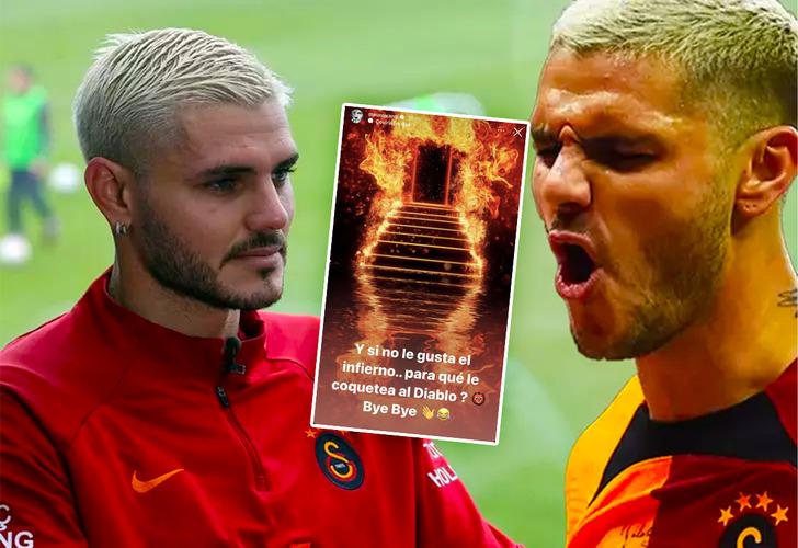 
Icardi paylaşımıyla kafaları karıştırdı! Notu 'güle güle' sözleriyle tamamladı, taraftara bu bile yetti
