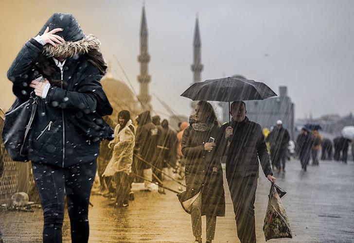 
İstanbul'a yağmur, Anadolu'ya kar! Hava durumuyla ilgili beklenen haber... Tarih vererek duyurdu: Kuvvetli olacak!
