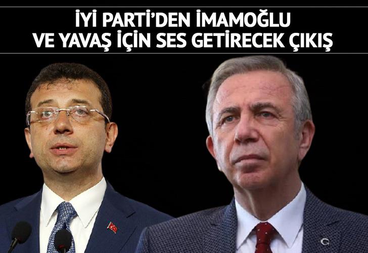 
İYİ Parti'den dikkat çeken İmamoğlu ve Yavaş açıklaması: Desteklemememiz...
