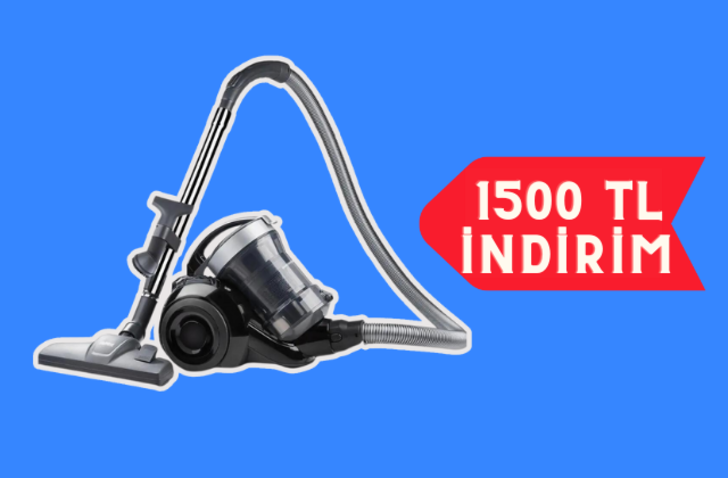 
Kolay, etkili, hızlı temizlik! Homend süpürgede 1500 TL indirim fırsatını kaçırmayın
