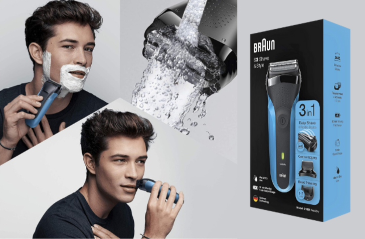 
Kuaför masrafına son! Braun 3 Serisi 310 BT BLU 3’ü 1 Arada Tıraş Makinesi kısa süreliğine indirimde
