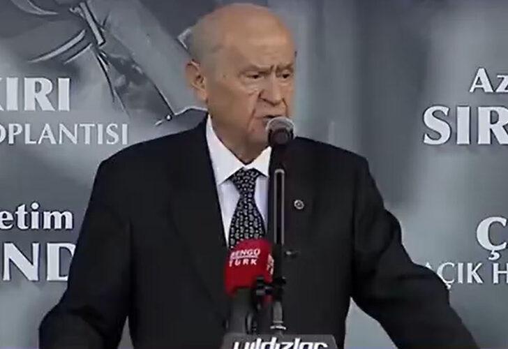 
MHP Lideri Bahçeli'den sert sözler! 