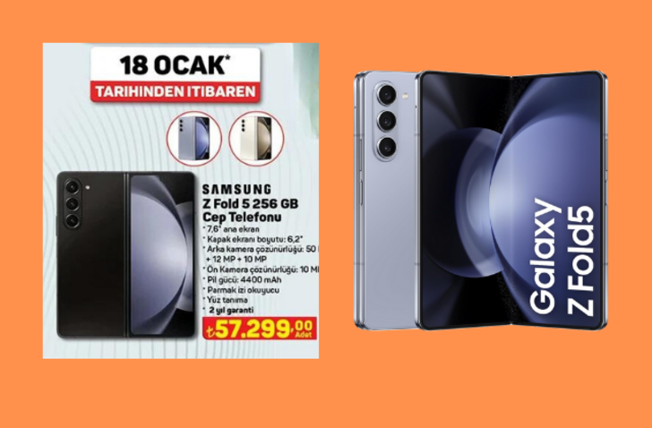 
Teknoloji tutkunlarının radarına giren A101 Aldın Aldın Kataloğu'ndaki Samsung Galaxy Z Fold5'i inceledik
