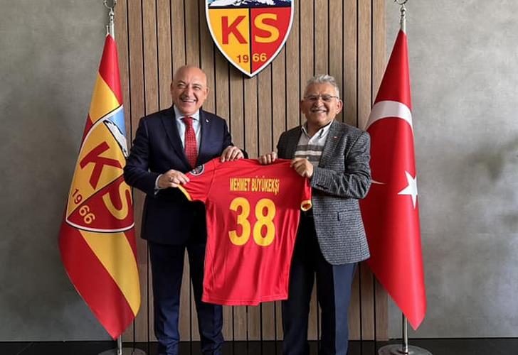 
TFF Başkanı Mehmet Büyükekşi’den Kayserispor’a ziyaret
