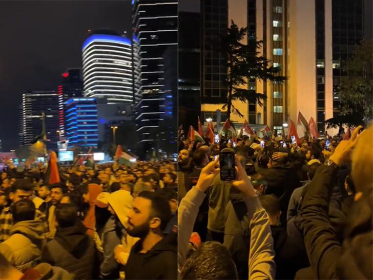 
Türkiye'nin dört bir yanından vatandaşlar İsrail saldırısını protesto ediyor!
