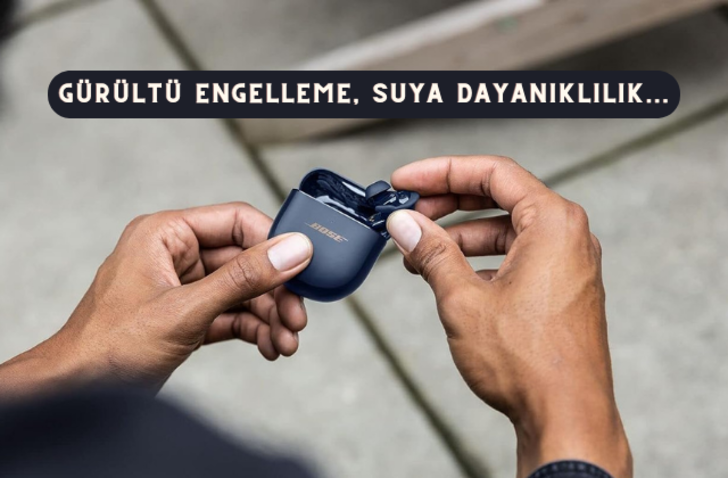 
Uzun pil ömrü, ergonomik tasarım... Bose QuietComfort Earbuds II günün fırsat ürünü
