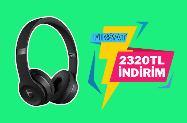 
Yüksek ses kalitesi, uzun pil ömrü ve dahası! Beats Solo3'te 2320 TL indirim sizleri bekliyor
